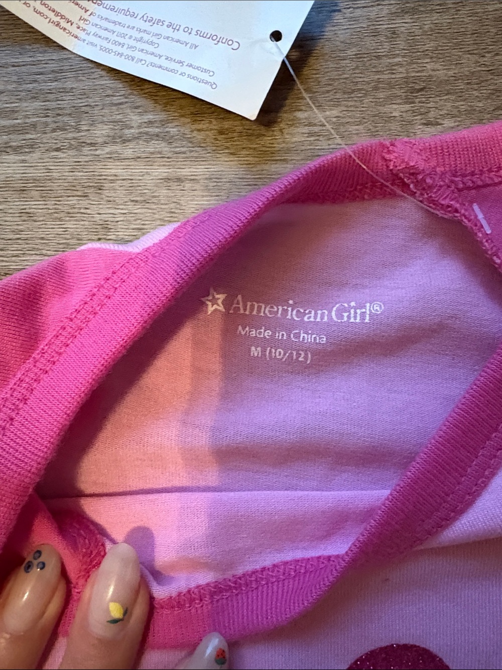 American Girl I Love Pets PJ Gown - Picture 4 of 5